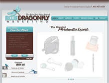 Tablet Screenshot of bluedragonflymarketing.com